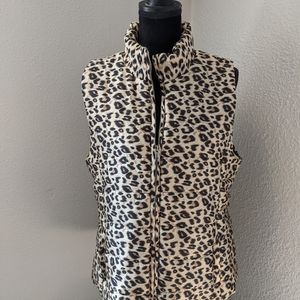 Leopard Vest